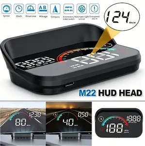 Windshield Speedometer Projector, Digital Speedometer for Car GPS Speedometer with Speed, Overspeed, Heads Up Display for Cars Suitable for All Vehicles