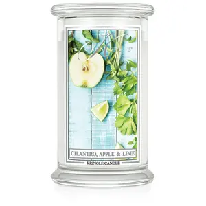 Cilantro, Apple & Lime Large 2-wick
