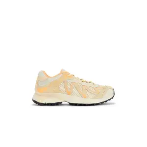 Salomon XT-Whisper Embroidery Sneaker in Asparagus Green, Almond Cream & Nectarine Aspargus Green, Almond Cream & Nectarine