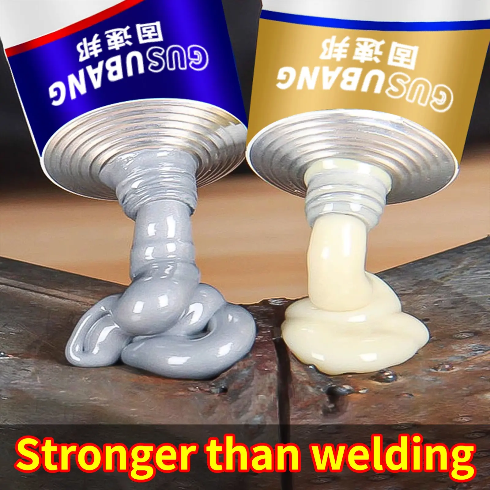 Super Glue Metal Repair Adhesive Set, Glue For Metal, 20g A+b, Seals Radiators, Water Tanks, Oil Tanks, Solar Panels, Pipes, Leak Proof Cold Welding, Super Strong Adhesive, High Strength Glue, Strong Adhesion