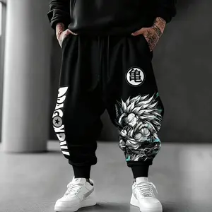 Dragon BollZ Goku Anime Men Women Sweatpants Summer Streetwear Casual Pants Japanese Cartoon Print Hip Hop Trendy Y2k Clothes