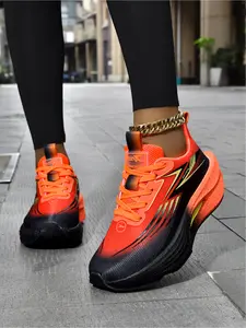 Women's Lightweight Breathable Casual Running Sneakers, Shock Absorbing Sports Shoes