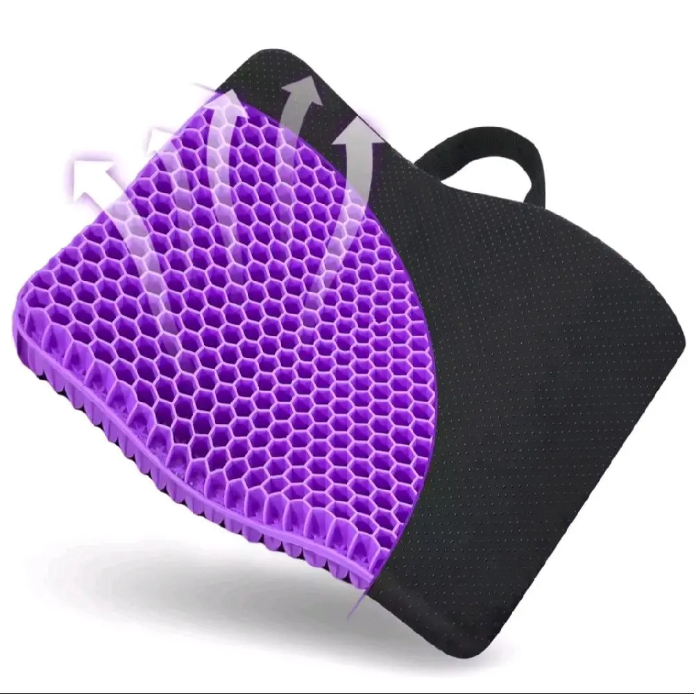 TT Life Solutions Purple Gel Seat Cushion