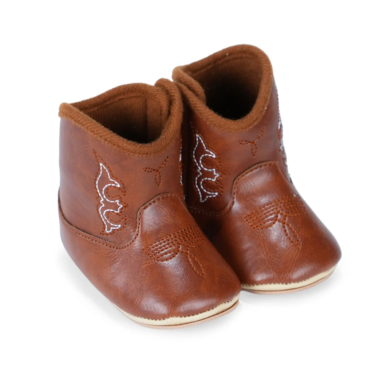 [Yomi Kids] Unisex Baby Toddler Shoes Infant Newborn Booties, Stylish Embroidery Winter Warm Soft Sole Non-slip Hook-and-Loop Walking Shoes for Steadier Steps