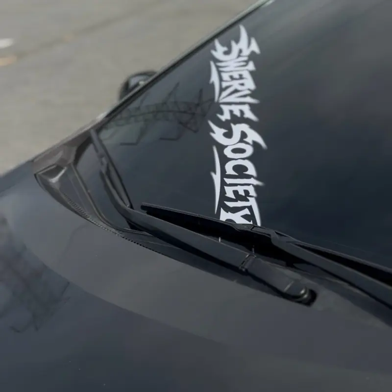 “Inferno” Windshield Banner