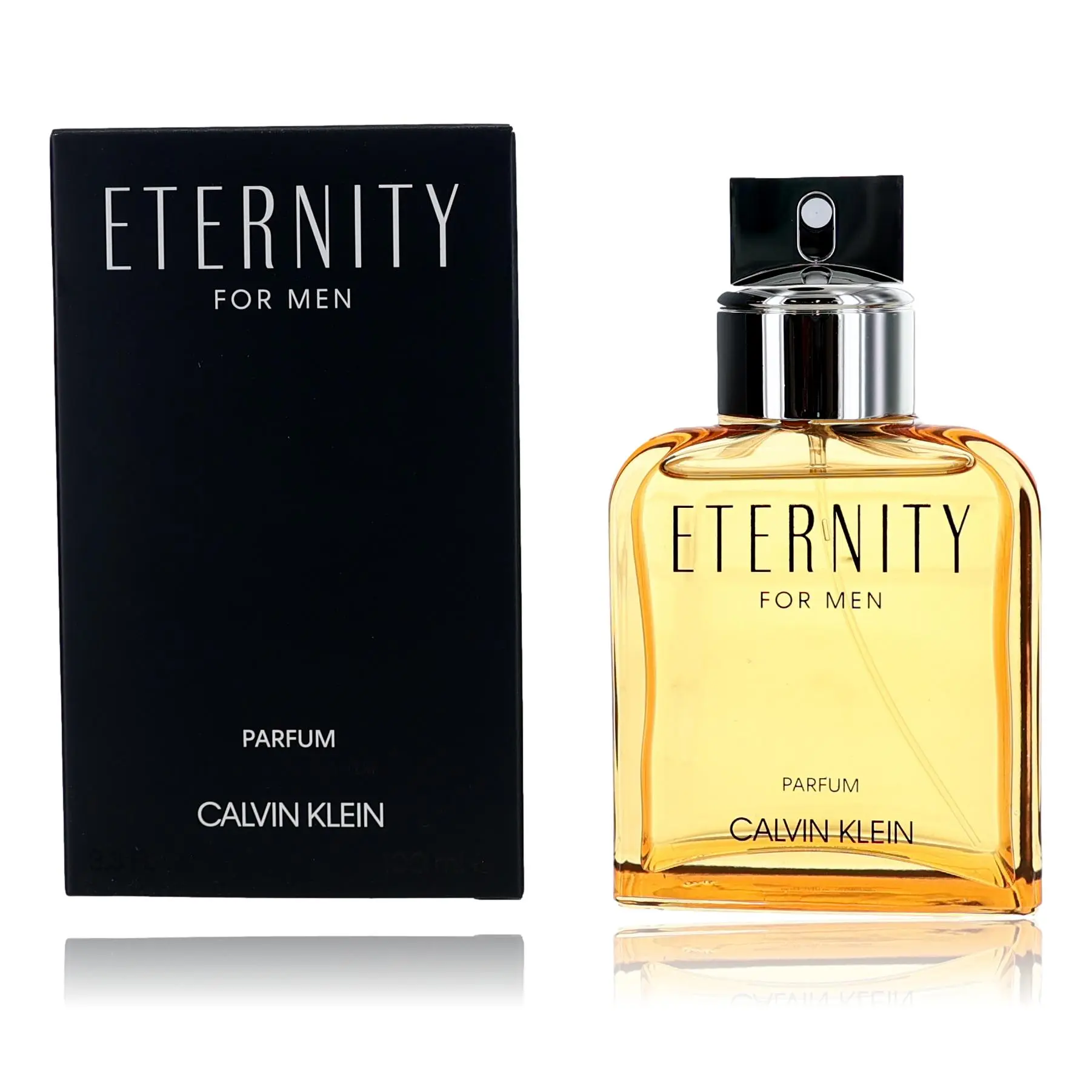 Calvin Klein Eternity Men's 3.3 oz Parfum Spray - CK Cologne with Minimalist Clean Aesthetic, Classic Unisex Fragrance