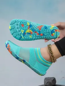 Unisex Anti-Slip Minimalist Shoes, All-Season Comfort Design, Low Top Water Shoes, Breathable Wide Toe, Ideal for Outdoor Activities, Water Aqua Shoes, Mesh Water Shoes