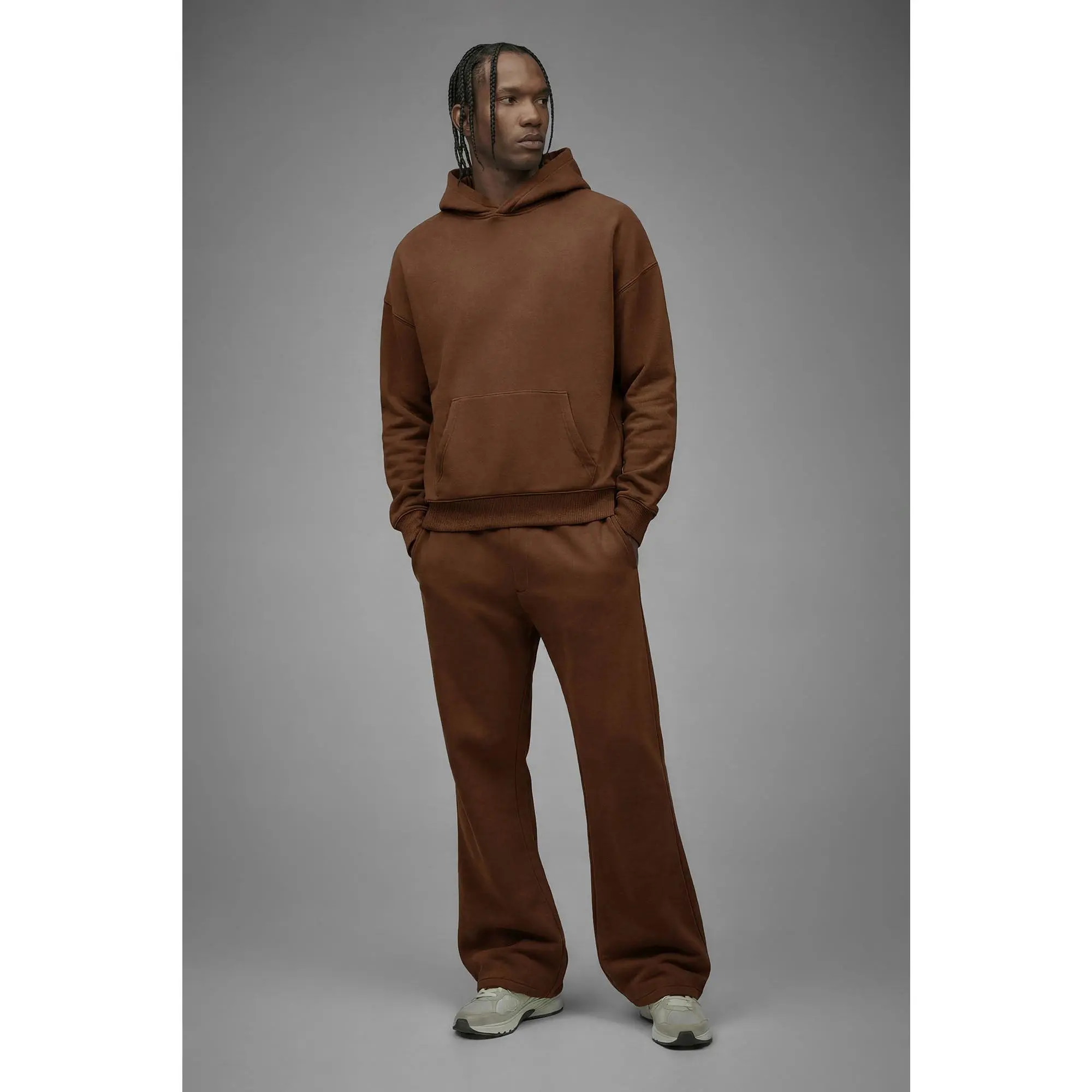 410 Slim Flare Sweatpants - Chestnut