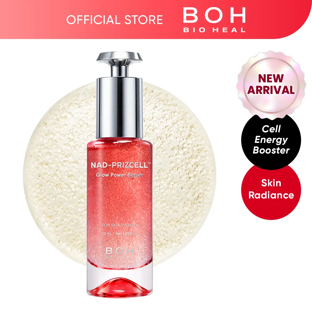 [NEW] BIOHEAL BOH NAD-PRIZCELL Cell Energy Booster Serum 1.01 fl oz | NAD, Niacinamide & Glutathione Serum for Radiance, Firmness & Hydration, Korean Skincare