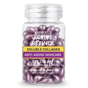 Cosnyce Active Retinol Eye Cream, Phosphatidylcholine Acetyl Hexapeptide-8, Hydrating, Firming, Moisturizing, Skincare