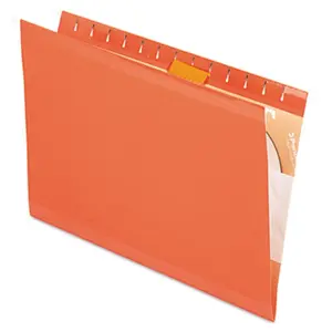 Pendaflex  Reinforced Hanging File Folders- Kraft- Legal- Orange- 25/Box