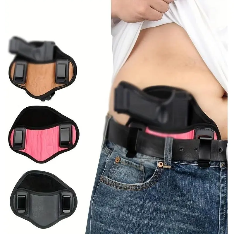 Concealed Carry Holster for HandgunUniversal Airsoft Right/Left, IWB/OWB 9mm Holsters for Concealed Carry, Fits Glock, M&P Shield & Similar Handgun