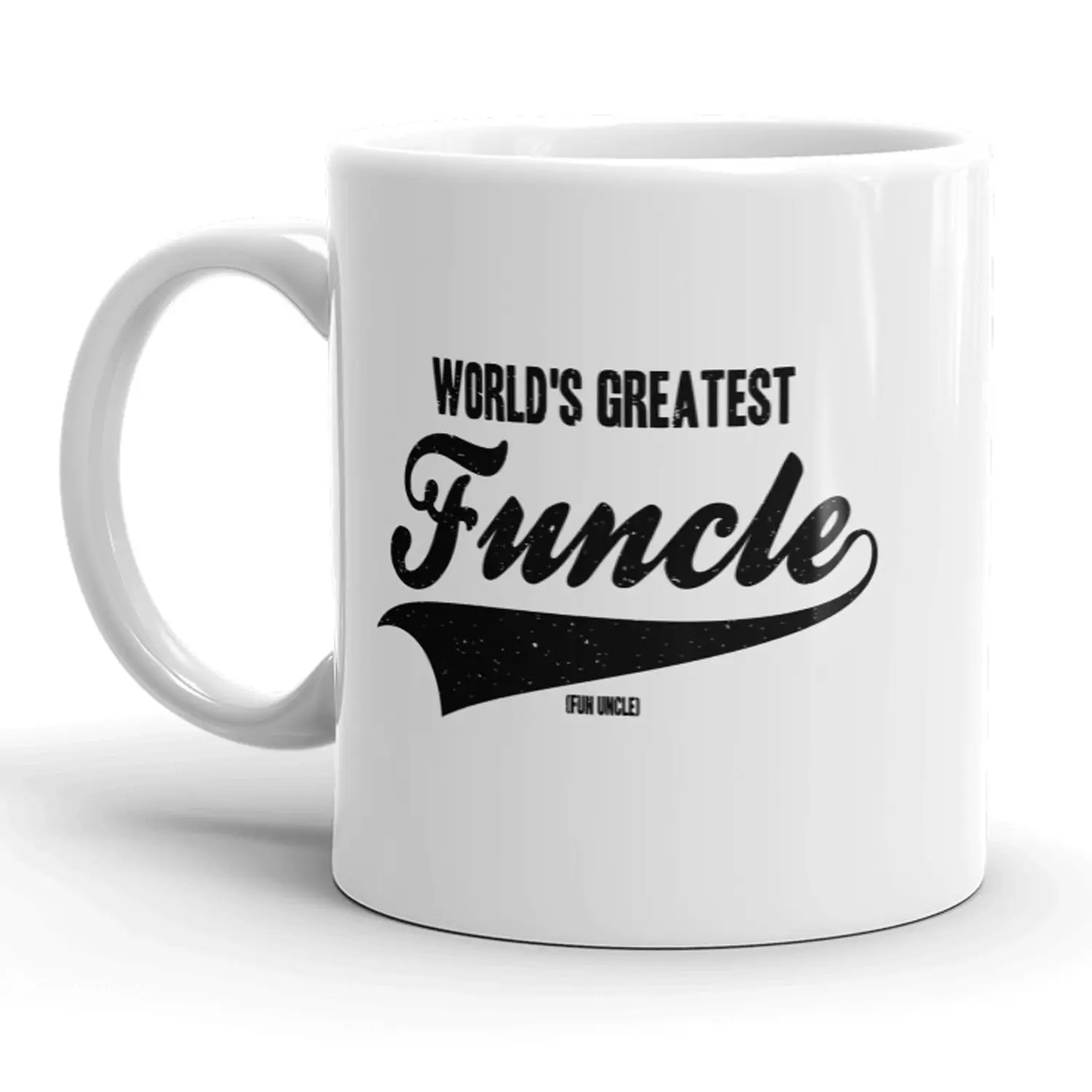 Worlds Greatest Funcle Mug Funny Coffee Cup for Uncle - 11oz Funny Coffee Mugs Ceramic Printed Drinkware Cup
