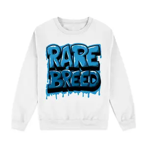 Rare Breed Sweatshirt Match 9 Powder Blue| Color-Match Design Shirt |Customizable Fit (S-5XL) | Ideal for Matching Your Favorite Sneakers