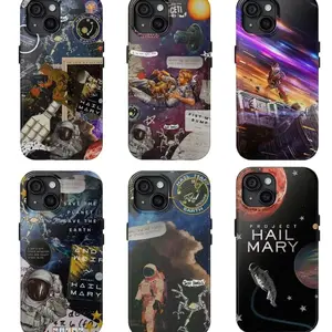 Project Hail Mary Case Ringer Tee Mission Patch, Ryland Grace Phone Case Compatible with iPhone 11, 12, 13, 14, 15, 16, 17 & Samsung S22 S23 S24 S25 – check our available