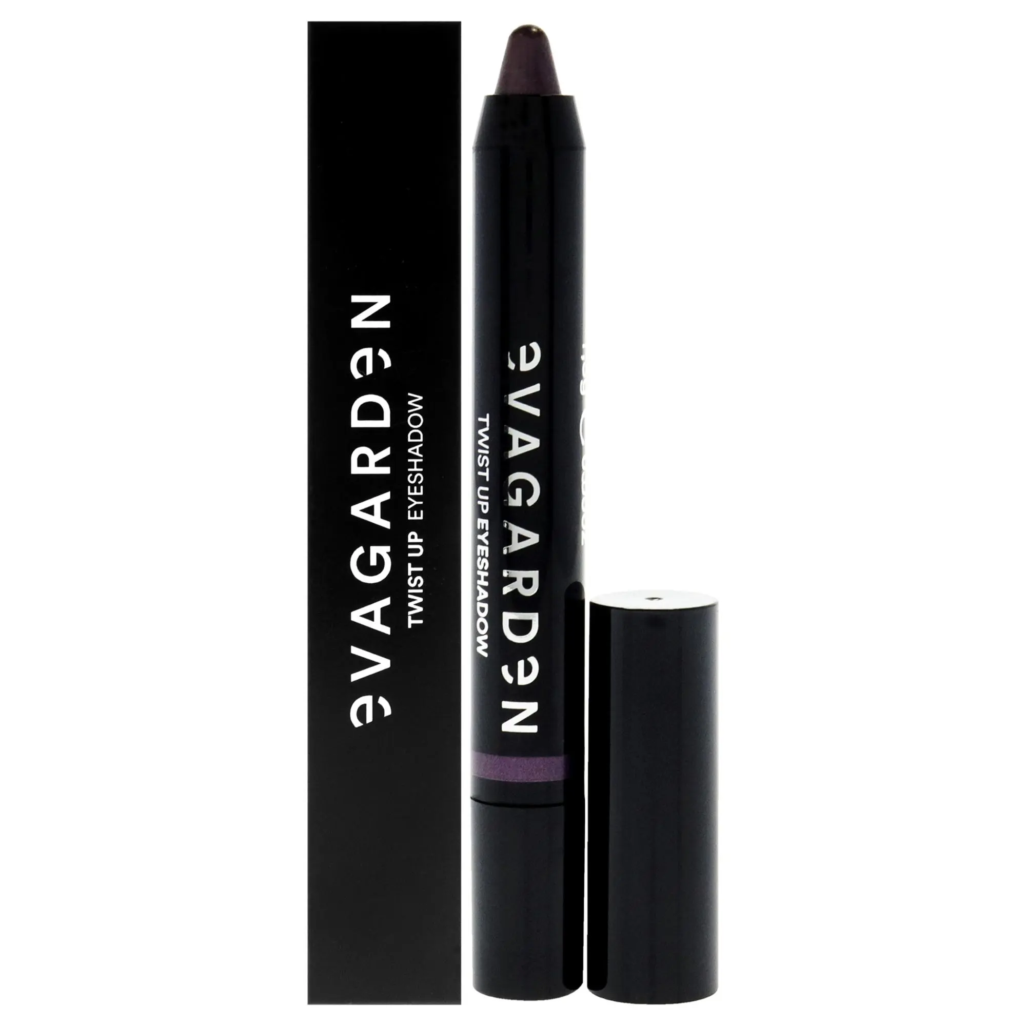 Evagarden Women's Simply Twist-Up Cosmetic Eyeshadow - 320 Metallic Mauve, Metallic Finish, Single Stick, 0.05oz
