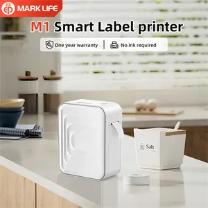 Marklife mini label maker, portable label printer, wireless Bluetooth printer. Can print thank you labels, item labels, and spice jar labels, suitable for office, home, and student use. Suitable as a Mother's Day gift for mom.
