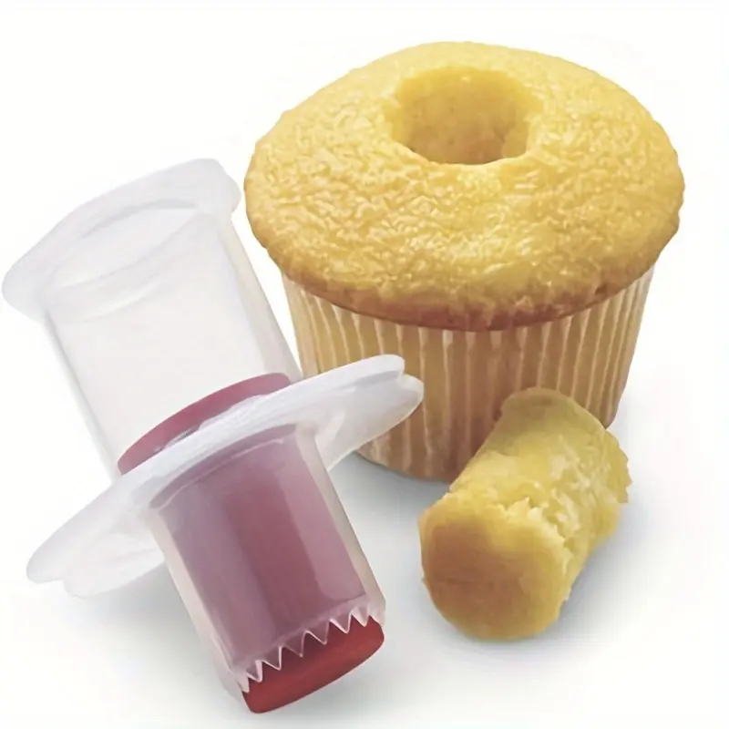 1pc Reusable Cupcake Corer & Filler Tool - Effortless Baking Magic for Delicious Center Filled Treats - Durable Kitchen Must-Have for Baking Enthusiasts Baking Tools Baking Supplies