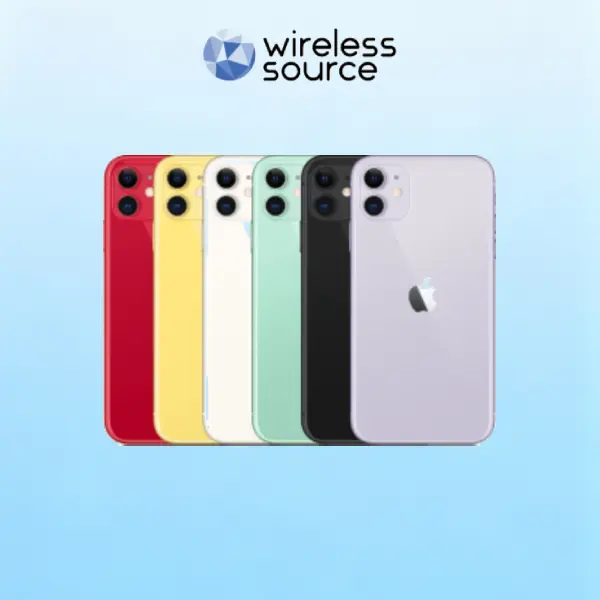 Refurbished iPhone 11(Unlocked)-Good Condition with 1 Year Warranty A2111