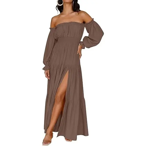 long sleeve smock dress - TikTok Shop