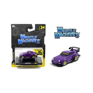 Muscle Machines 1:64 RWB 993 911 - Purple