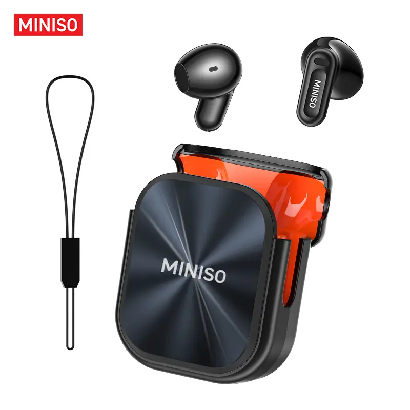 MINISO-MS109 Al Translation Earphones, Bluetooth 6.0,High-Fidelity Waterproof Wireless Earphones | Suitable forwork, exercise, study, and voice calls | Built-in microphone| Earphones