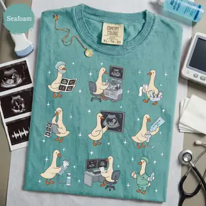 Silly Goose Sonography Tech Shirt – Ultrasound Gift, RDMS, OBGYN