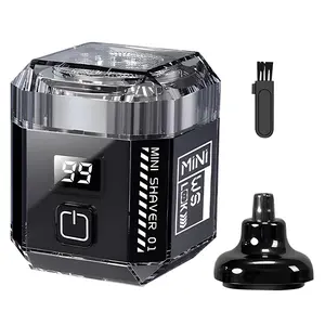 2-in-1 Electric Hair Trimmer & Nose Hair Trimmer | Dual Head, IPX7 Waterproof, Portable Shaving Kit – Perfect Valentine's Day Gift for Him & Her