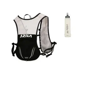 Azela Unisex Running Vest Sport Hydration Pack, 5L Lightweight Outdoor Trail Backpack, 500ML Water Bottle, Ideal for Marathon, Hiking, Cycling