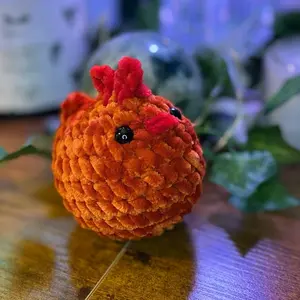 Orange Chicken - Handmade Crochet