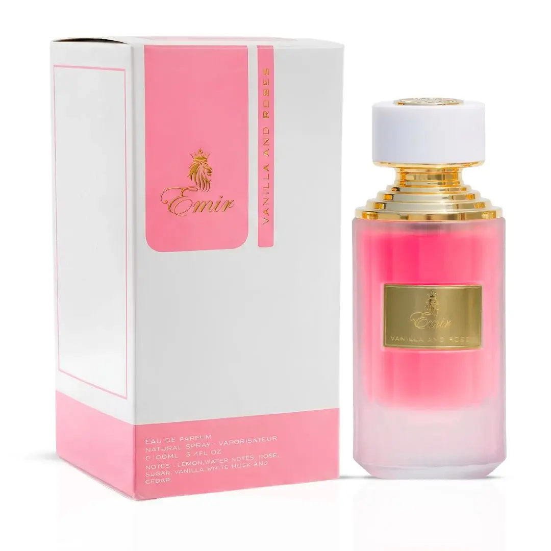 Emir Vanilla and Roses Eau de Parfum Spray 100ml (3.4 oz) by Paris Corner