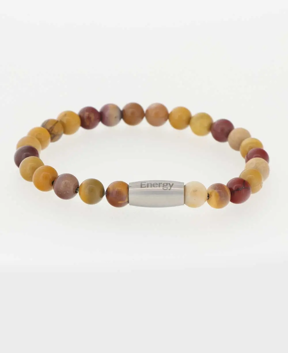 Energy Mookaite Jasper Gemstone Bracelet