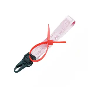 Keychain with PINK Canvas Embroidered English Letters