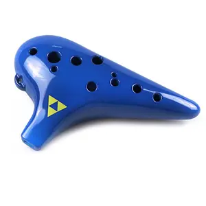 New 12 Hole Plastic Zelda Tenor Ocarina in C Major New 12 Hole Plastic Zelda Tenor Ocarina in C Major
