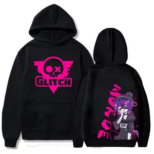 Murder Drone Horror Comedy Anime Hoodie 2025 Autumn/Winter Men's Women's Anime Pattern Printed Moletom Feminino Cotton Hoodie