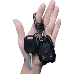 Zinc Alloy Key Fob Cover, Accessories, Key Fob Case, Keychain Compatible with Ford F150 F250 F350 Explorer Expedition 1998-2016 / Ranger Escape Edge E150 Freestar / Mazda 3 Lincoln Navigator