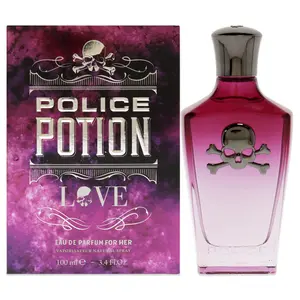 3.4 oz Police Potion Love For Her by Police for Women - 3.4 Oz EDP Spray, Halloween Gift