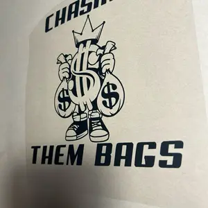 Chasing them bags Decal/Truck decal/Car decal/Truck decal