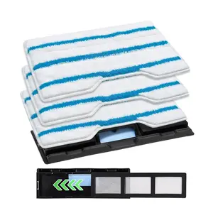 Reusable Mop Pads Compatible with Shark Vac Mop Models, Upgrade Hardwood Floor Cleaning Accessories, Durable Replacement Parts