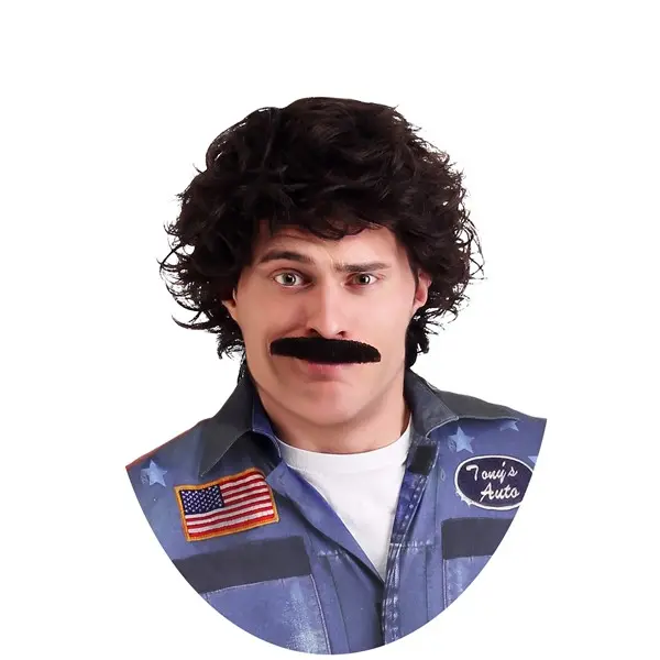 Hot Rod Rod Kimble Wig and Mustache
