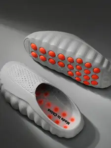 2026 Massage Slippers Pre-Event Comfort Fit Soft Wrapped Head Recovery Slipper Waterproof Outdoor Wear, Ideal for Athletes