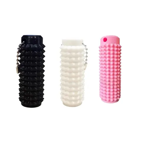 Little Ouchies Grippie Portable Stress Relief Toy - Vibrant Colors, Firm Plastic Spikes, Key-Clip On-The-Go Tool, Decompression Squeeze, Whimsical Gifts, Adulting Gifts, Fidgets for Anxiety, Relaxation Stick, Purse Stuffers