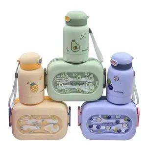 Small lunch box set, water bottle and lunch box set