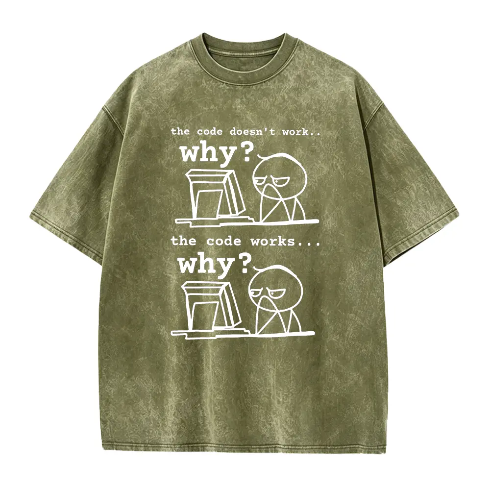 Code Doesn't Work T-Shirt: Funny Programmer Gift