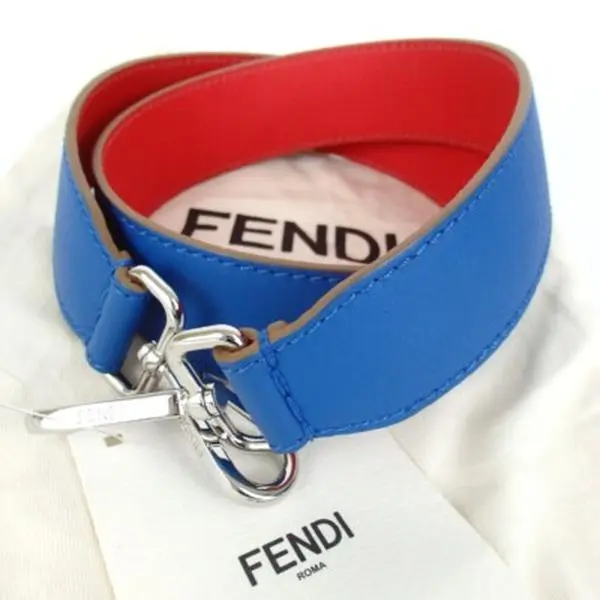 Pre-owned FENDI other Bag Accessories Strap you strap leather[Used] 9336974156/697175