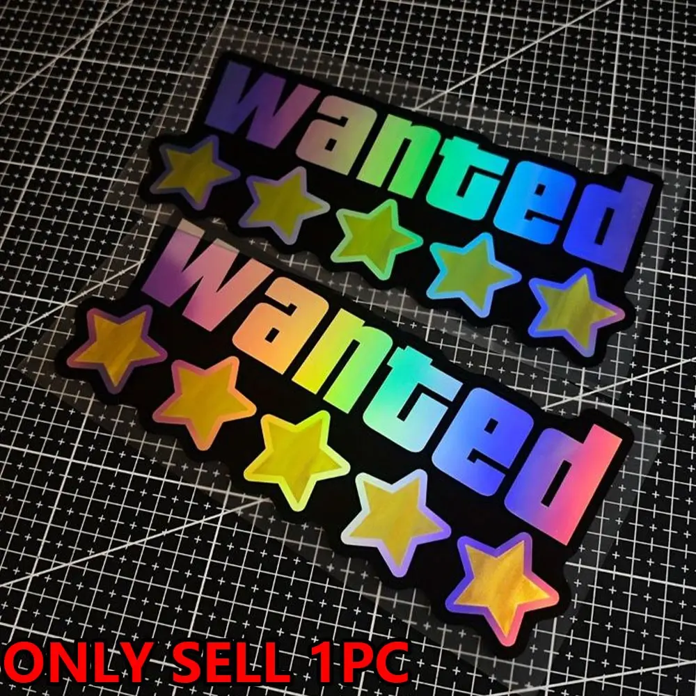 1PC Personalised Limited Edition Waterproof Car Stickers Window Bumper Decorative Stickers, Vinyl Waterproof Decals, for Cars, Trucks, Motorbikes, Helmets, Laptops, Cool Car Decoration, Car Vehicle Decoration