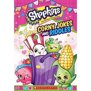 USED-Shopkins: Corny Jokes and Riddles by Scholastic (Paperback)