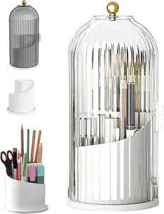 2026 Dustproof Rotating Toothbrush Holder | Spring Cleaning Bathroom Organizer | CleanTok Viral Must-Have | TikTok Made Me Buy It | Hygiene Vanity Storage