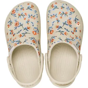Crocs Adult Classic Crafted Floral Clogs