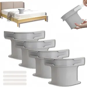 2026 New Bed Sheet Holder Straps 4Pcs | Viral TikTok Bed Sheet Fasteners Fits All Mattress Sizes, Keep Sheets Secure & Tight, Easy Install Sheet Clips Anti-Slip Lock Grippers